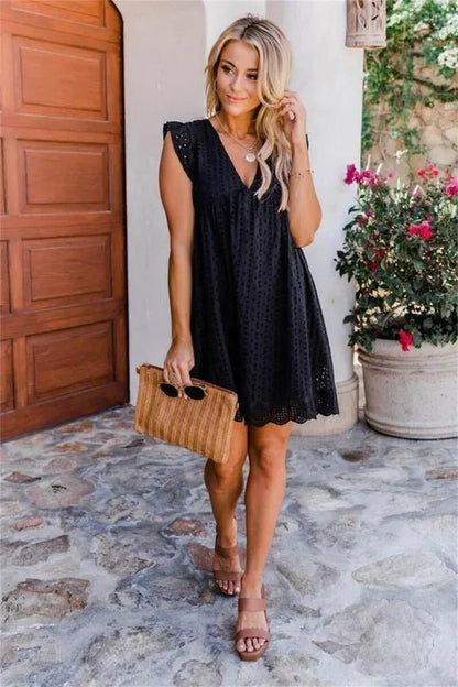 Women's Mini Dress Simple Style Light Fabric for Summer Dresses