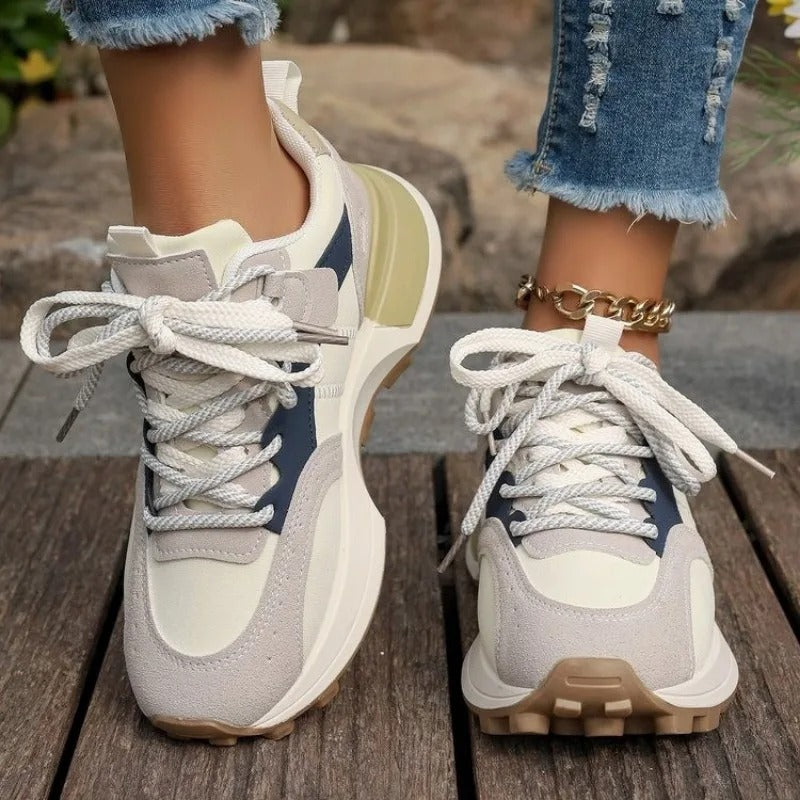 Women's Mixed Colour Sneakers