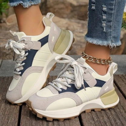 Women's Mixed Colour Sneakers