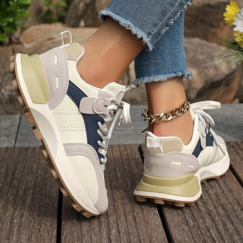 Women's Mixed Colour Sneakers