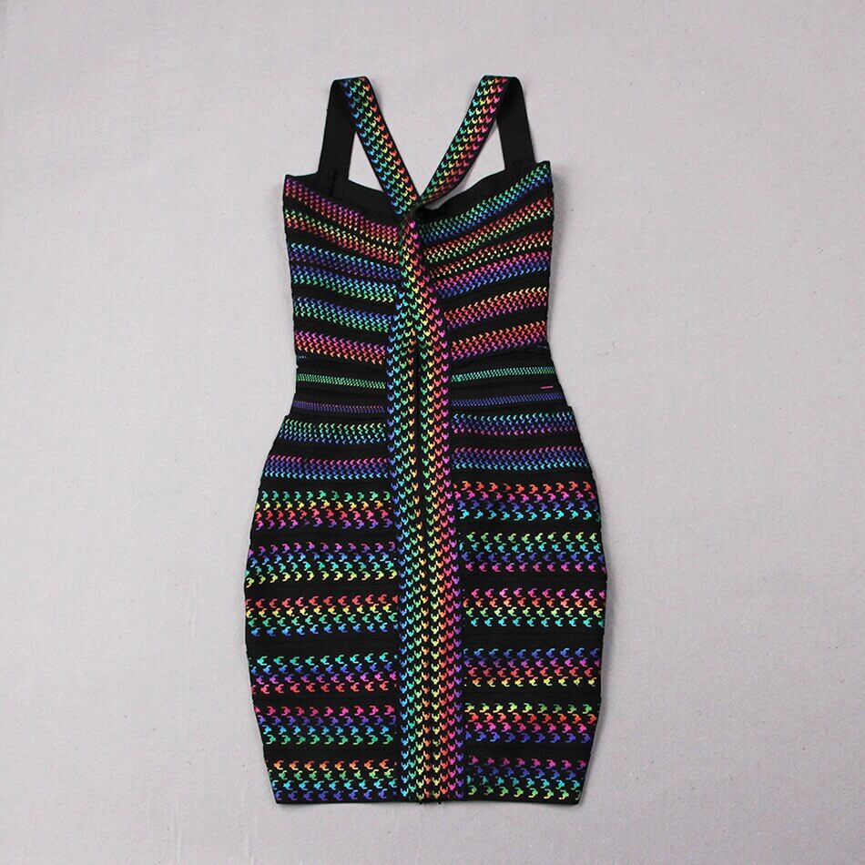 Women's Multi Colour Party Dress