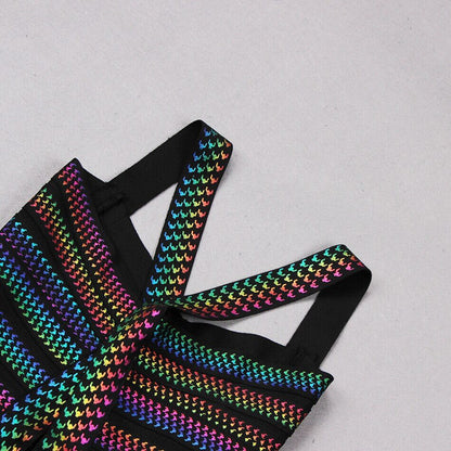 Women's Multi Colour Party Dress
