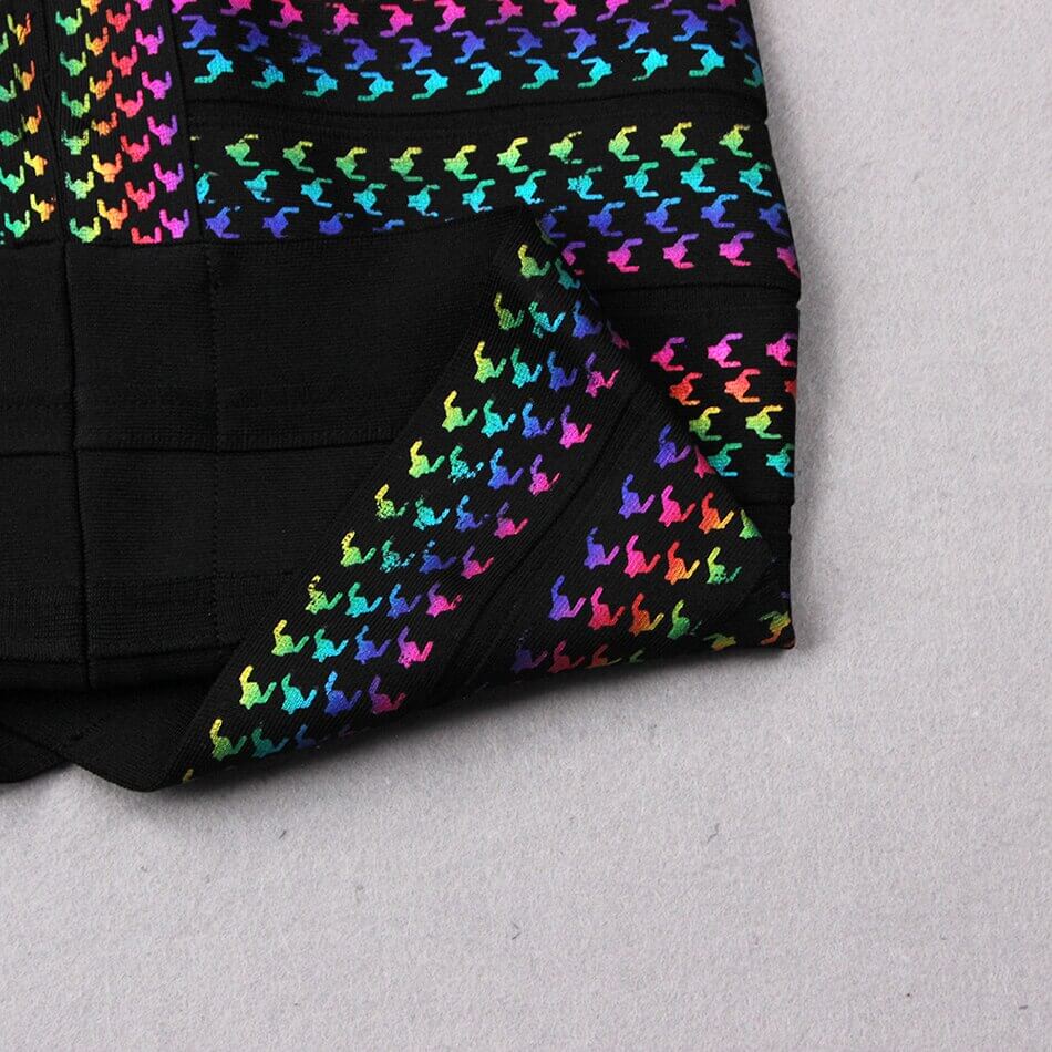 Women's Multi Colour Party Dress