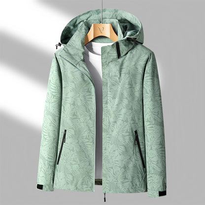 Women's Outdoor Jacket Lightweight with Adjustable Hood