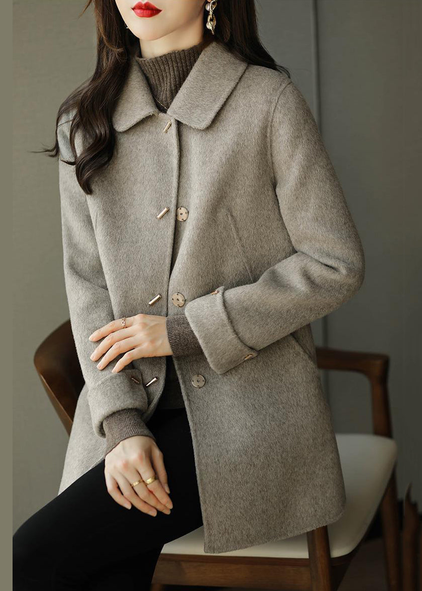 Women's Oversized Jacket with Buttons