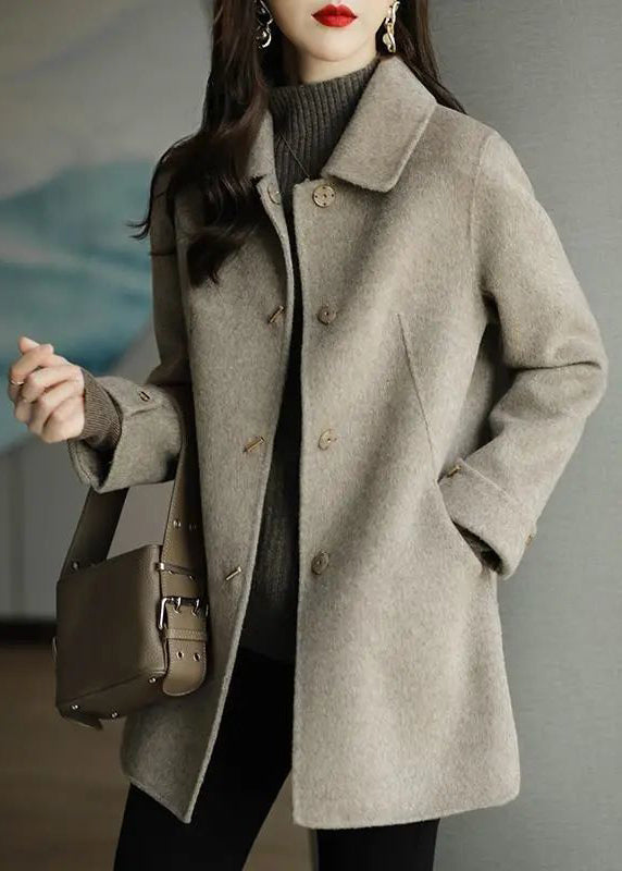 Women's Oversized Jacket with Buttons