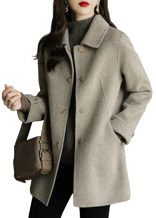 Women's Oversized Jacket with Buttons