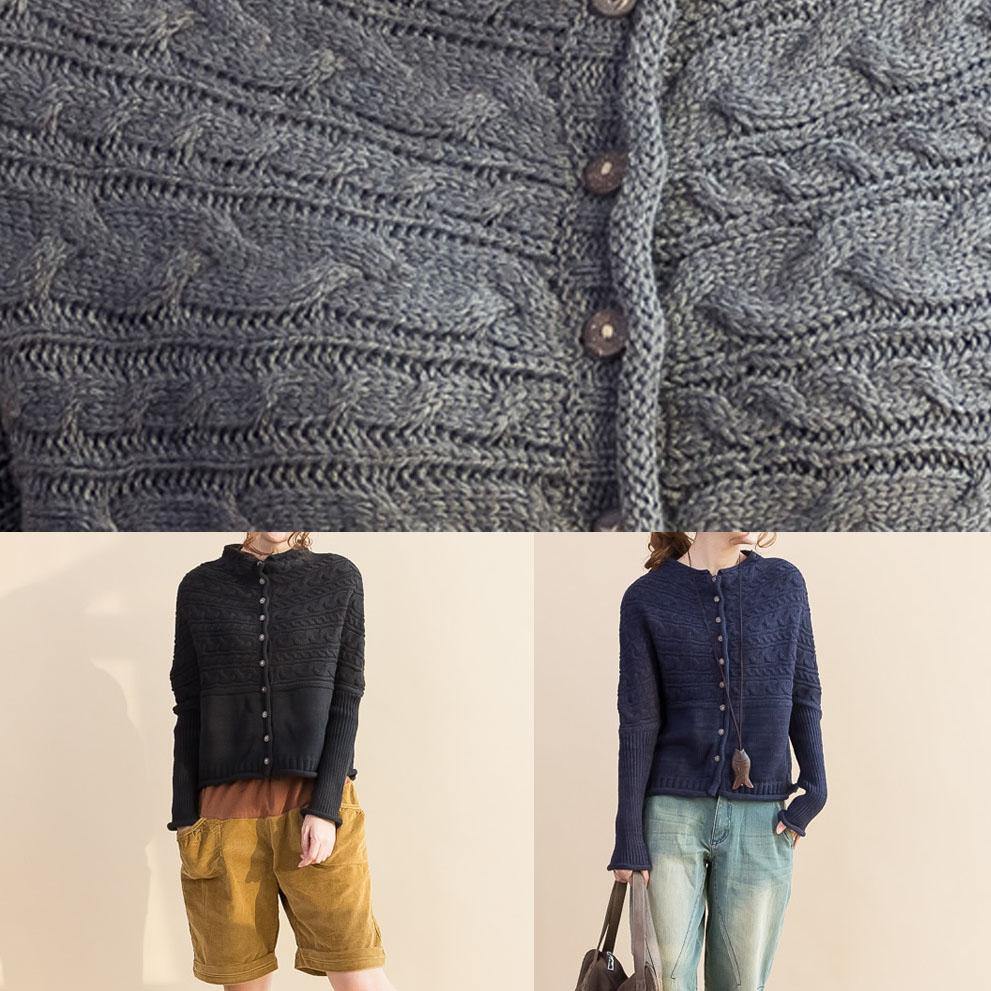 Women's Oversized Knitted Cardigan with Buttons Casual