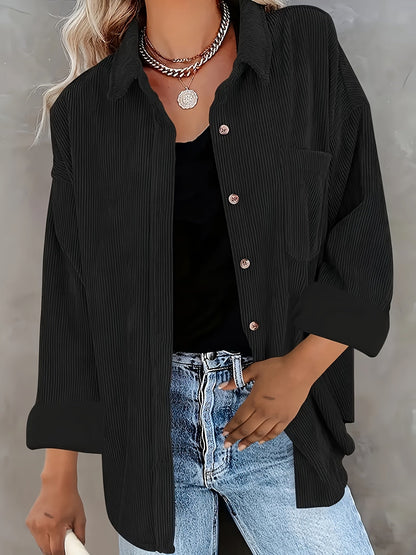 Women's Oversized Shirt Comfortable Cotton