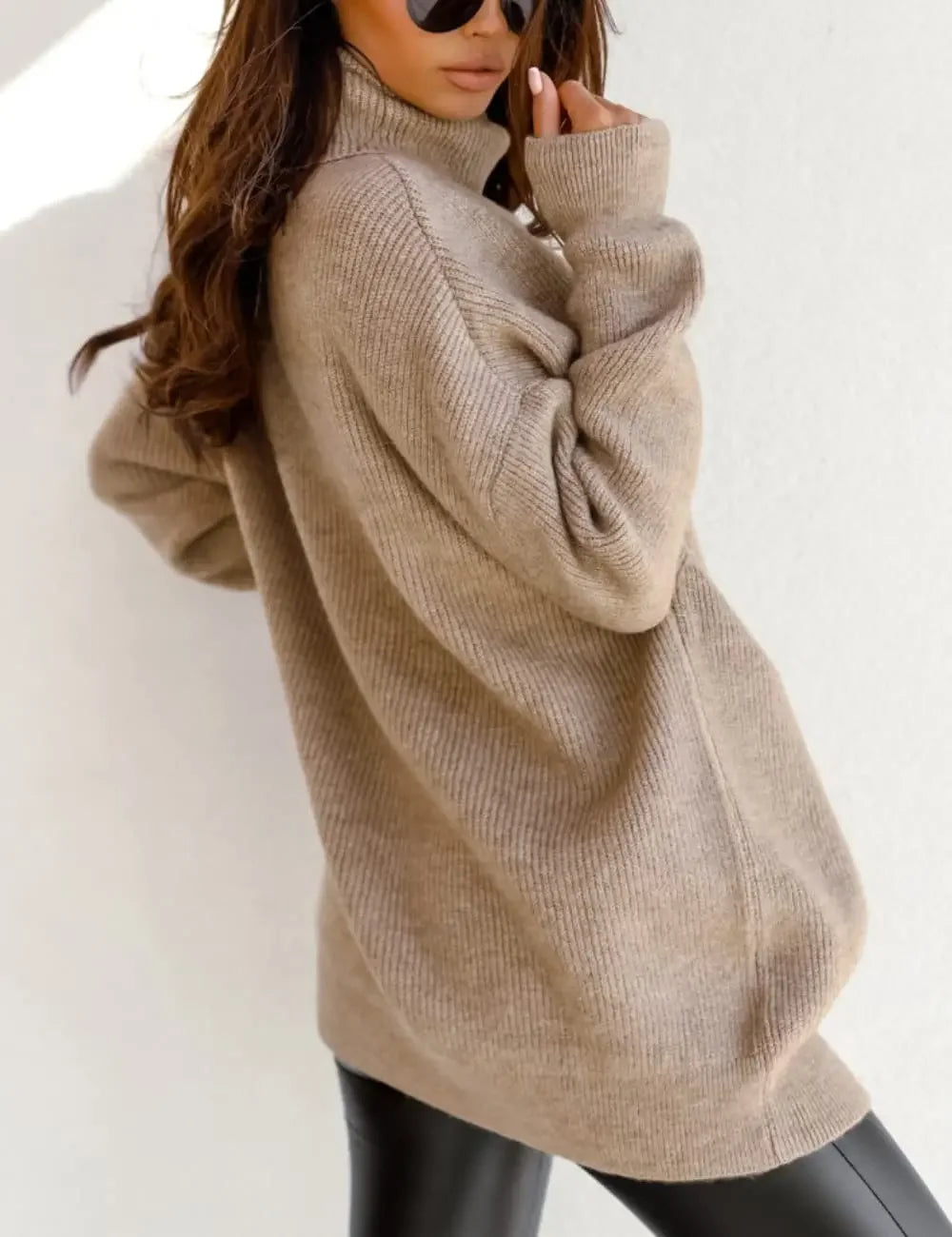 Women's Oversized Sweater Casual Viscose