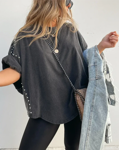 Women's Oversized T Shirt Casual Comfort Cotton