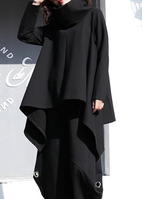 Women's Oversized Top with Asymmetric Zoom