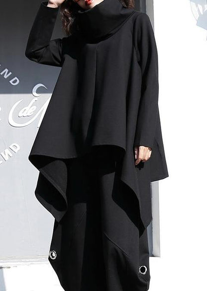 Women's Oversized Top with Asymmetric Zoom