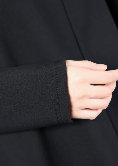 Women's Oversized Top with Asymmetric Zoom