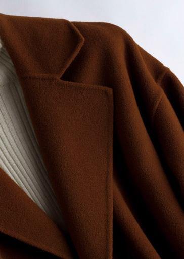 Women's Oversized Trench Coat with Bow Belt