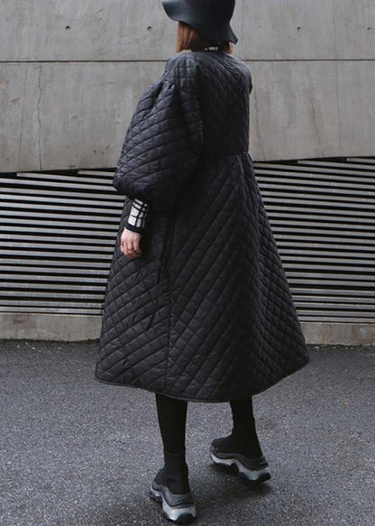 Women's Parka Oversized with Lantern Sleeves for Cold Winter Days