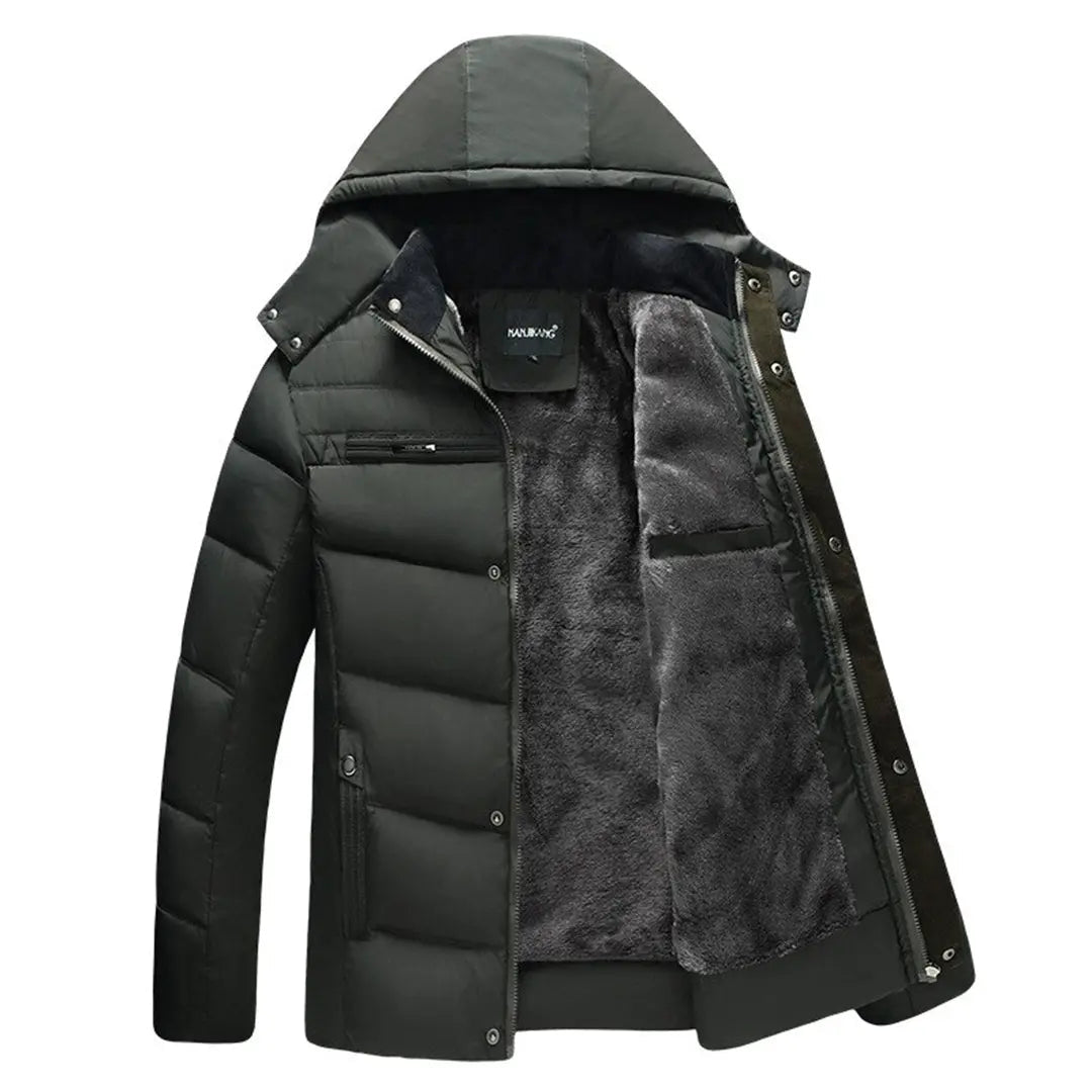 Women's Parka Winter Jacket With Adjustable Hood