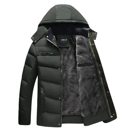 Women's Parka Winter Jacket With Adjustable Hood