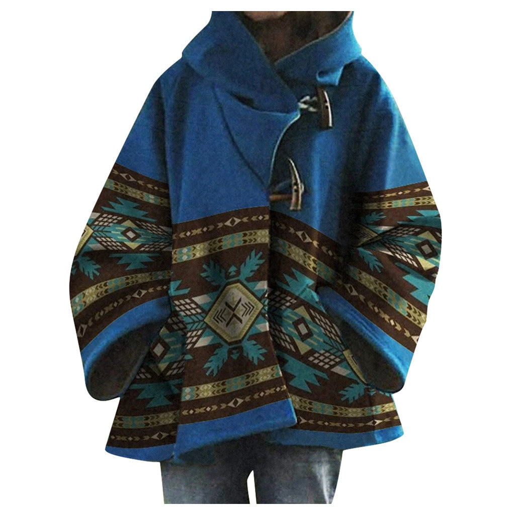 Women's Patterned Jacket Luxe Warm
