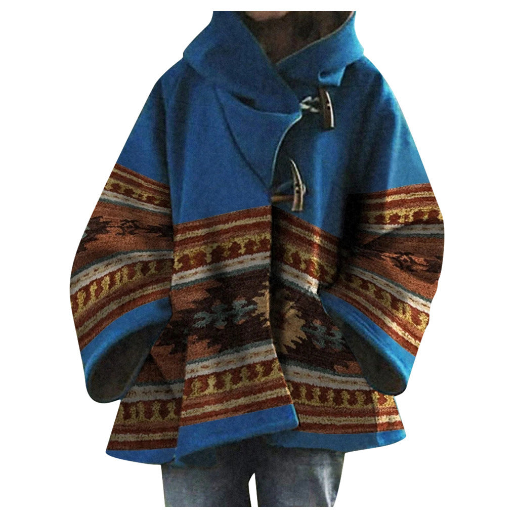 Women's Patterned Jacket Luxe Warm