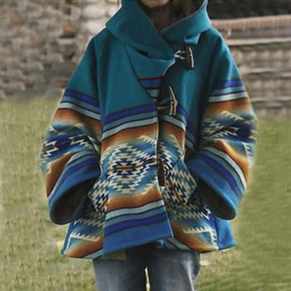 Women's Patterned Jacket Luxe Warm
