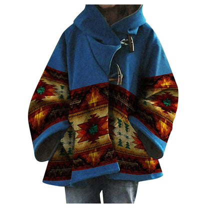 Women's Patterned Jacket Luxe Warm