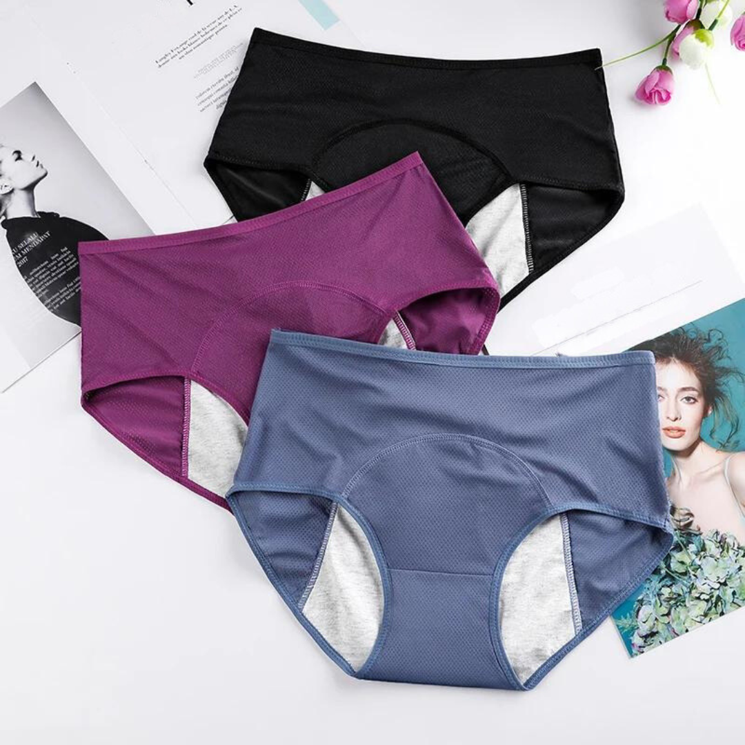 Women's Plus Size Menstrual Panties
