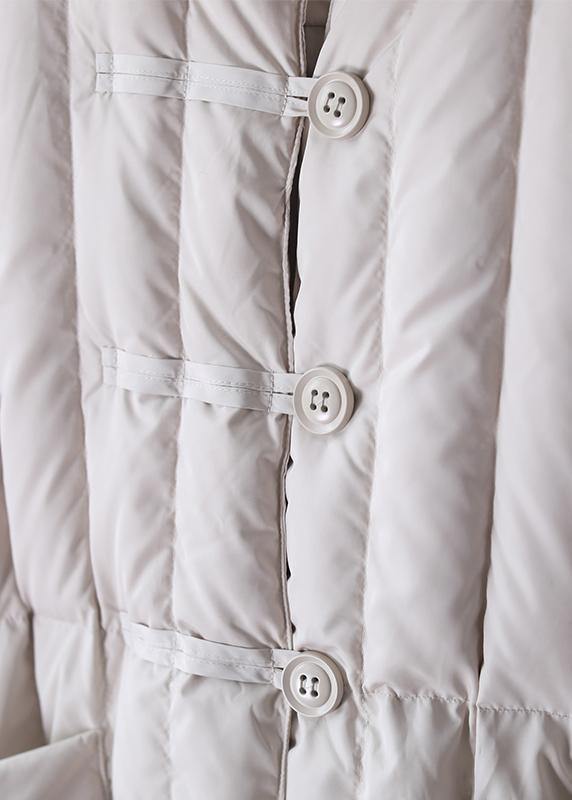 Women's Plus Size Winter Overcoat with Hood and Large Pocket