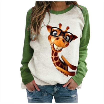 Women's Printed Sweatshirt