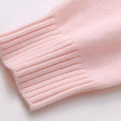Women's Pullover Rib-knitted Casual