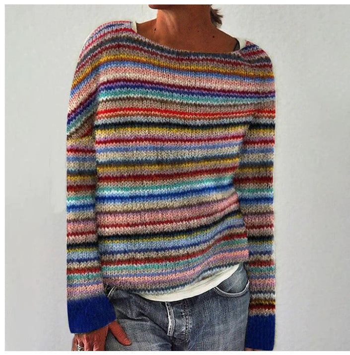 Women's Pullover Warm Relaxed Fit Cotton