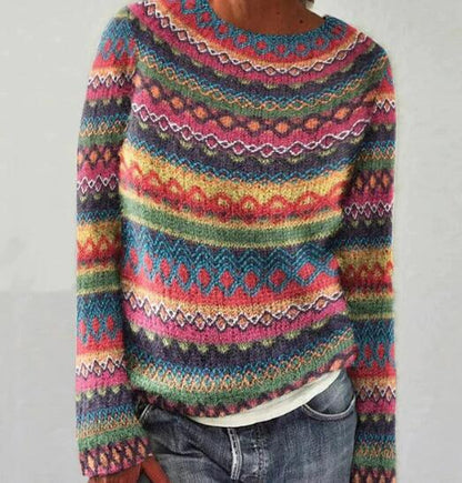 Women's Pullover Warm Relaxed Fit Cotton