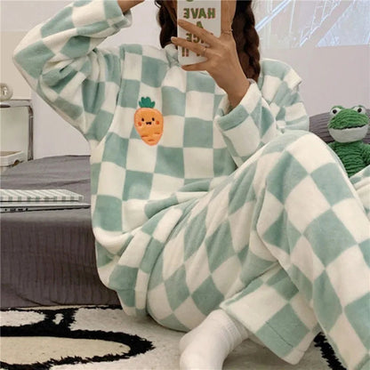 Women's Pyjama Set Soft Cotton Comfortable Elegant Fit
