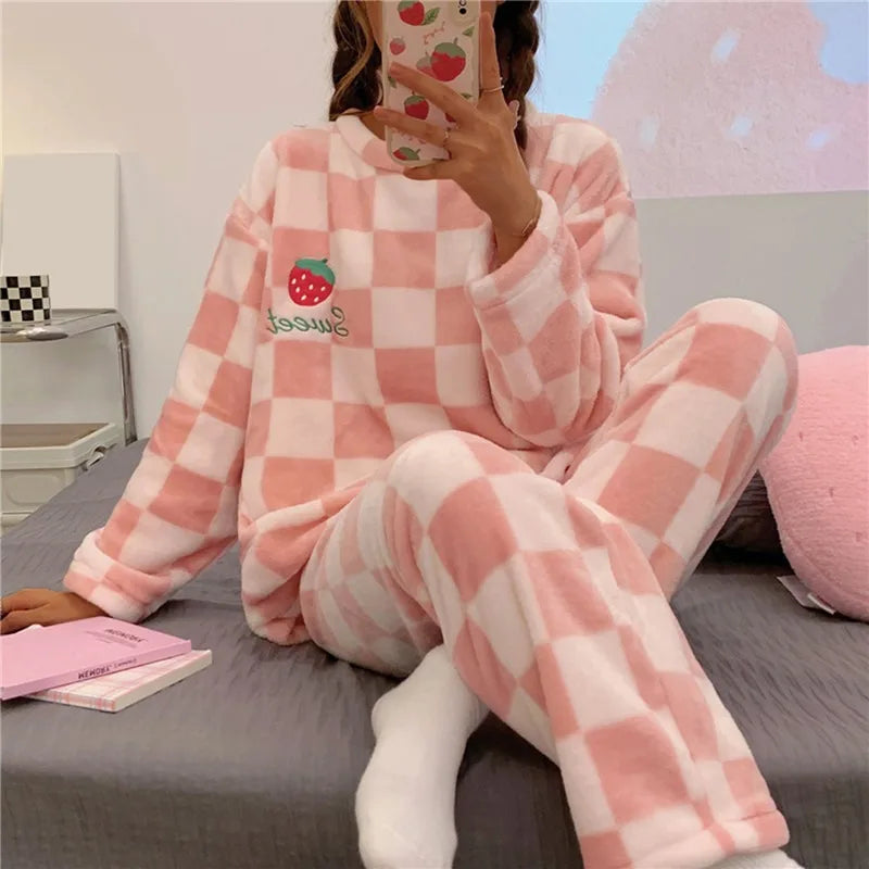 Women's Pyjama Set Soft Cotton Comfortable Elegant Fit