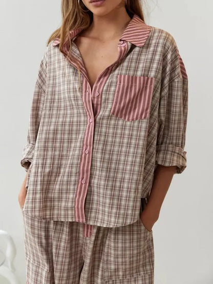Women's Pyjamas Fleece Comfortable Warm Nightwear