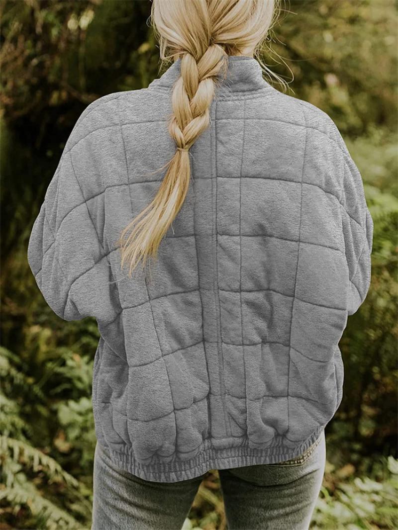 Women's Quilted Jacket With Classic Design