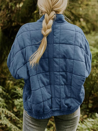 Women's Quilted Jacket With Classic Design