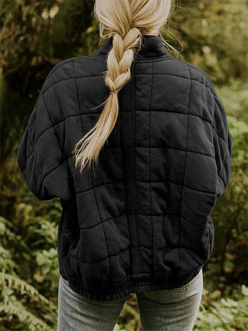 Women's Quilted Jacket With Classic Design