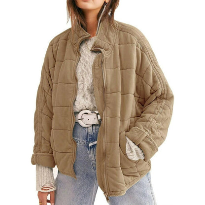 Women's Quilted Jacket With Classic Design