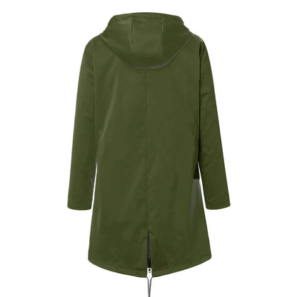 Women's Raincoat With Adjustable Hood