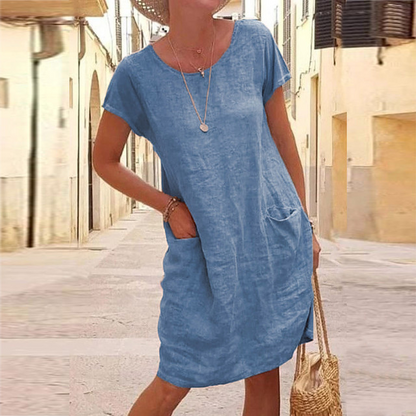 Women's Relaxed Dress Airy Fabric