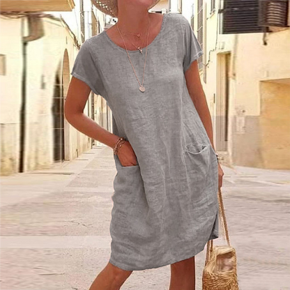 Women's Relaxed Dress Airy Fabric