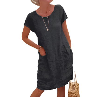 Women's Relaxed Dress Airy Fabric