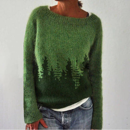 Women's Retro Pullover Xanthe Knitted