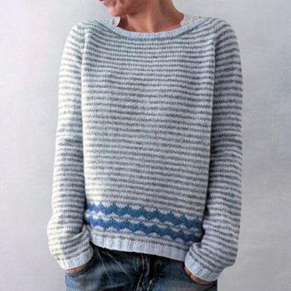Women's Retro Pullover Xanthe Knitted
