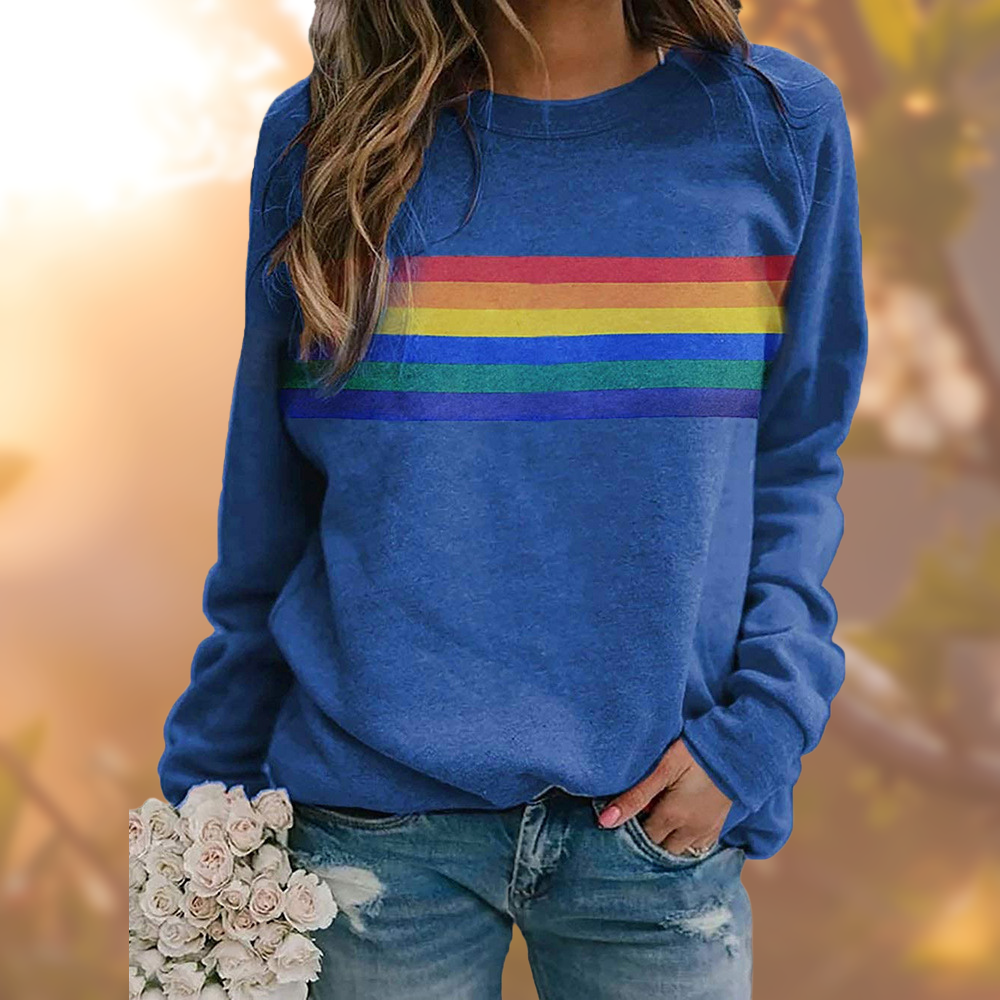 Women's Round Neck Sweater Casual and Warm