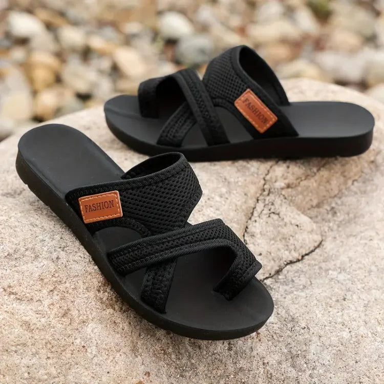 Women's Sandals Ergonomic Design Breathable Synthetic Material