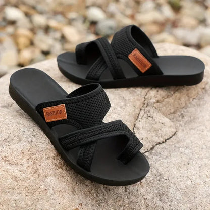 Women's Sandals Ergonomic Design Breathable Synthetic Material