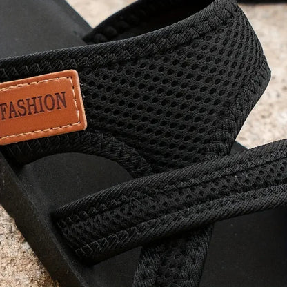 Women's Sandals Ergonomic Design Breathable Synthetic Material