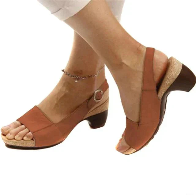 Women's Sandals Orthopaedic Comfortable Synthetic Materials